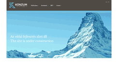 Desktop Screenshot of konzum.hu